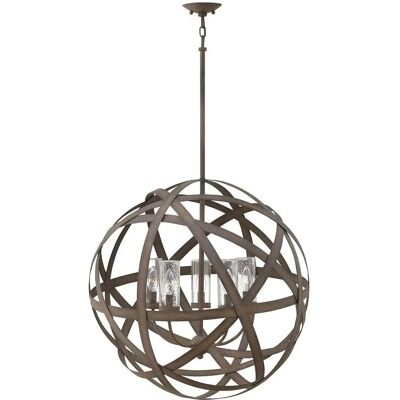 Elstead Lighting Carson 5-Licht Außen-Hängelampe - Vintage Eisen Elstead Lighting Carson 5-Licht Außen-Hängelampe - Vintage Eisen