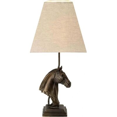 Elstead Lighting Eclipse Harz Hessian Nachttischlampe - Tischlampe Elstead Lighting Eclipse Harz Hessian Nachttischlampe - Tischlampe