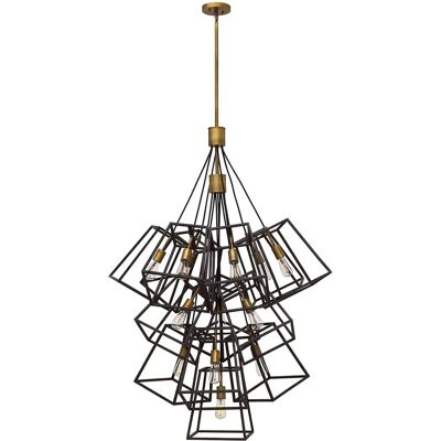 Elstead Lighting Fulton 13 Licht Bronze Pendelleuchte - Deckenleuchte Elstead Lighting Fulton 13 Licht Bronze Pendelleuchte - Deckenleuchte