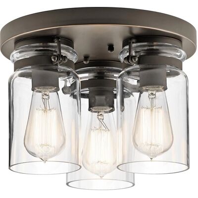 Elstead Lighting Brinley 3-flammige Deckenleuchte - Altbronze Elstead Lighting Brinley 3-flammige Deckenleuchte - Altbronze