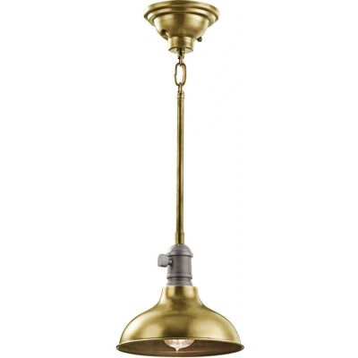 Elstead Lighting Cobson Messing Deckenpendel - Deckenleuchte Elstead Lighting Cobson Messing Deckenpendel - Deckenleuchte