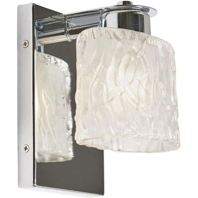 Netlighting Seaview 1 Light Wall Light - Polished Chrome - G9 - Wall Light Netlighting Seaview 1 Light Wall Light - Polished Chrome - G9 - Wall Light