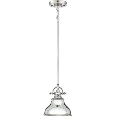 Quoizel Emery Silber Kuppel Deckenhänger - Deckenleuchte Quoizel Emery Silber Kuppel Deckenhänger - Deckenleuchte