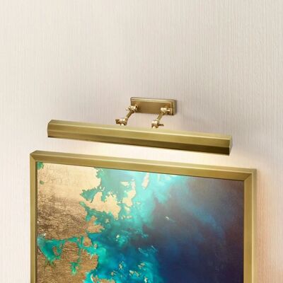 Elstead Aged Brass Chawton 4-Light Picture Light - Wall Mount Elstead Aged Brass Chawton 4-Light Picture Light - Wall Mount