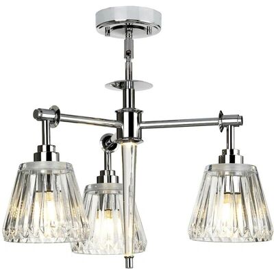 Elstead Lighting Agatha 3 LED Mehrarm Deckenleuchte - Deckenleuchte Elstead Lighting Agatha 3 LED Mehrarm Deckenleuchte - Deckenleuchte
