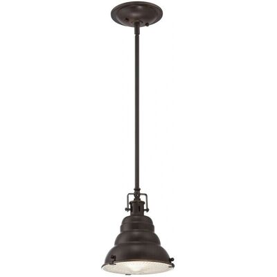 Lampada Pendente East Vale di Elstead, Bronzo Palladiano - Luce a Sospensione Lampada Pendente East Vale di Elstead, Bronzo Palladiano - Luce a Sospensione