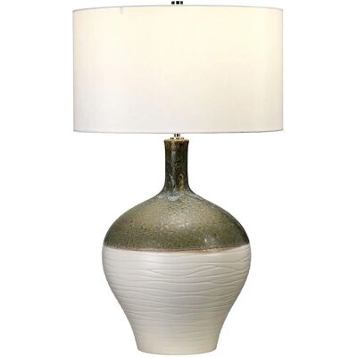 Netlighting Eden Park 1 Light Table Lamp - Ceramic, Green, Gold - Table Lamp Netlighting Eden Park 1 Light Table Lamp - Ceramic, Green, Gold - Table Lamp