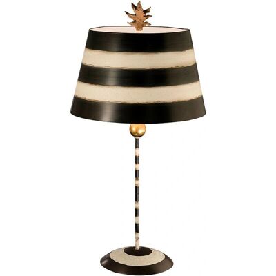 Elstead South Beach Tischlampe - Schwarz, Creme, E27 Elstead South Beach Tischlampe - Schwarz, Creme, E27