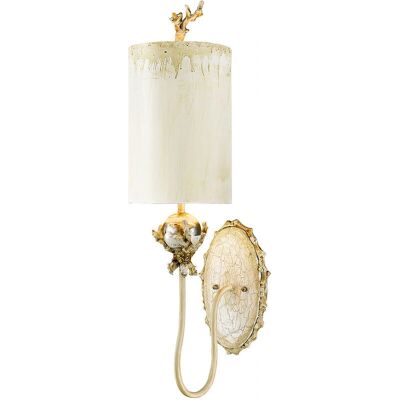 Elstead Lighting Trellis 1 Light Putty Silberblatt Wandleuchte - Wandleuchte Elstead Lighting Trellis 1 Light Putty Silberblatt Wandleuchte - Wandleuchte