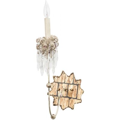 Elstead Aplique Veneciano Alto 47 Cm - Wandleuchte E14 Beige, Gold Elstead Aplique Veneciano Alto 47 Cm - Wandleuchte E14 Beige, Gold