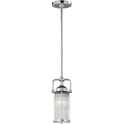 Elstead Lighting Paulson 2 LED-Deckenpendel - Vintage Modern Chrom Elstead Lighting Paulson 2 LED-Deckenpendel - Vintage Modern Chrom