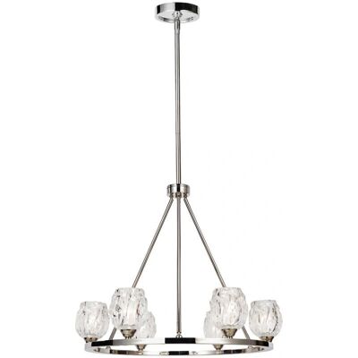 Elstead Rubin Lampadario a 6 luci - Illuminazione Elstead Rubin Lampadario a 6 luci - Illuminazione