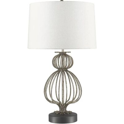 Netlighting Lafitte 1 Lampka stołowa Srebrna - Lampka na stół Netlighting Lafitte 1 Lampka stołowa Srebrna - Lampka na stół