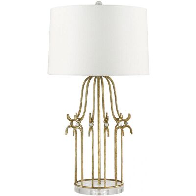 Elstead Lighting Stella 1 Licht Tischlampe Gold - Tischlampe Elstead Lighting Stella 1 Licht Tischlampe Gold - Tischlampe