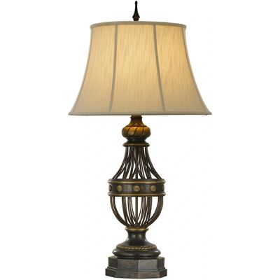 Lampa stołowa Augustine od Feiss w starym brązie - Lampa stołowa Lampa stołowa Augustine od Feiss w starym brązie - Lampa stołowa