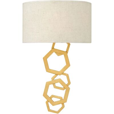 Elstead Moxie 2-Licht Wandleuchte - Modernes Gold Design Elstead Moxie 2-Licht Wandleuchte - Modernes Gold Design