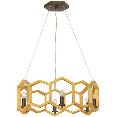 Netlighting Moxie 6 Light Ceiling Pendant - Ceiling Pendant Netlighting Moxie 6 Light Ceiling Pendant - Ceiling Pendant