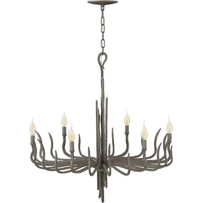 Elstead Lighting HK/SPYRE6C MMB Spyre Lampadario 6 luci - Lampadario Elstead Lighting HK/SPYRE6C MMB Spyre Lampadario 6 luci - Lampadario