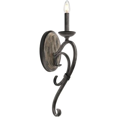 Netlighting Taulbee 1 Licht Innen Wandleuchte Zink E14 - Wandleuchte Netlighting Taulbee 1 Licht Innen Wandleuchte Zink E14 - Wandleuchte