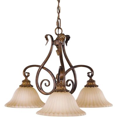 Feiss Sonoma Valley 3 Light Chandelier Feiss Sonoma Valley 3 Light Chandelier