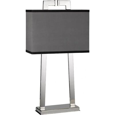 Elstead Lighting Magro 1-Licht Tischlampe - Modernes Grau E27 Elstead Lighting Magro 1-Licht Tischlampe - Modernes Grau E27