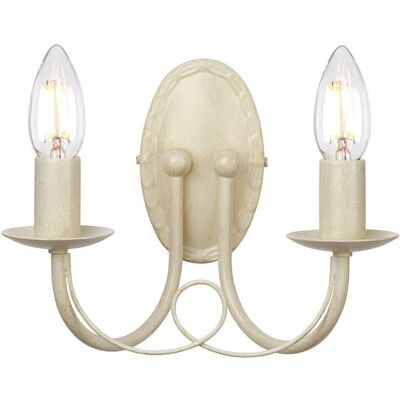 Elstead Lighting Minster 2 Licht Wandleuchte - Wandleuchte Elstead Lighting Minster 2 Licht Wandleuchte - Wandleuchte