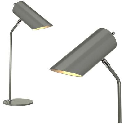 Elstead Quinto 1-Licht Tischleuchte - Dunkelgrau & Nickel - Tischlampe Elstead Quinto 1-Licht Tischleuchte - Dunkelgrau & Nickel - Tischlampe