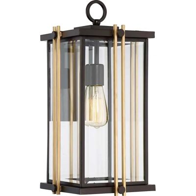 Quoizel Goldenrod Wandleuchte - Biselglas, Bronze Finish, 150W Quoizel Goldenrod Wandleuchte - Biselglas, Bronze Finish, 150W