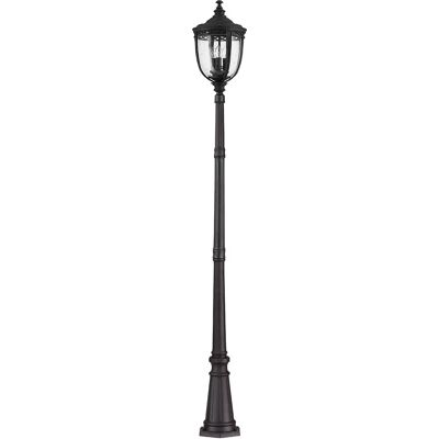 Palo Lampione da Esterno English Bridle 3 Luci - Posto luce da giardino Palo Lampione da Esterno English Bridle 3 Luci - Posto luce da giardino
