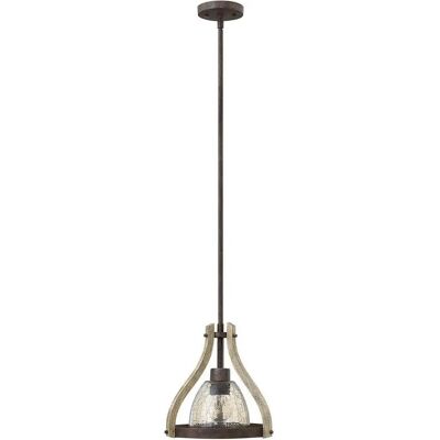 Hinkley Middlefield Rustikale Pendelleuchte E27 Stahl Holz Hinkley Middlefield Rustikale Pendelleuchte E27 Stahl Holz
