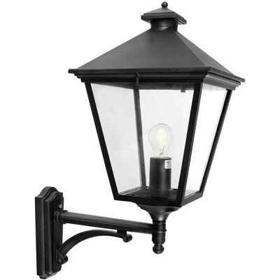 Elstead Turin Grande Outdoor Wall Lantern IP54 E27 Black Elstead Turin Grande Outdoor Wall Lantern IP54 E27 Black