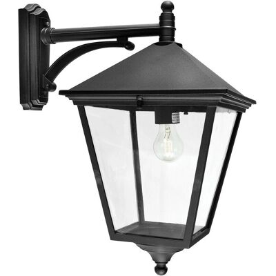 Netlighting Turin Grande Black Outdoor Wall Lantern - Wall Lantern Netlighting Turin Grande Black Outdoor Wall Lantern - Wall Lantern