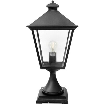 Netlighting Turin Grande 1 Light Outdoor Pedestal Lantern - Outdoor Pedestal Lantern Netlighting Turin Grande 1 Light Outdoor Pedestal Lantern - Outdoor Pedestal Lantern