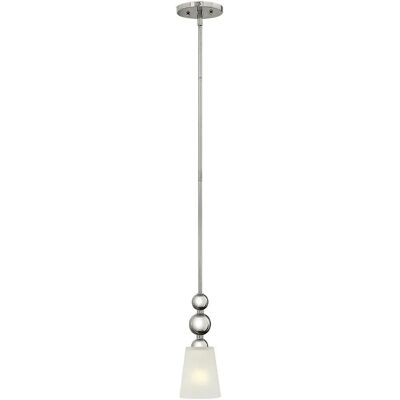 Elstead Lighting Elstead Hinkley Zelda Einzelne Leuchte Mini Deckenleuchte - Polierter Nickel Elstead Lighting Elstead Hinkley Zelda Einzelne Leuchte Mini Deckenleuchte - Polierter Nickel