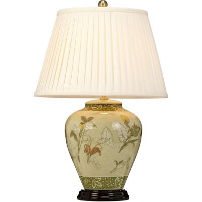 Elstead Lighting Arum Lily Porzellan Tischleuchte - E27, Creme Elstead Lighting Arum Lily Porzellan Tischleuchte - E27, Creme