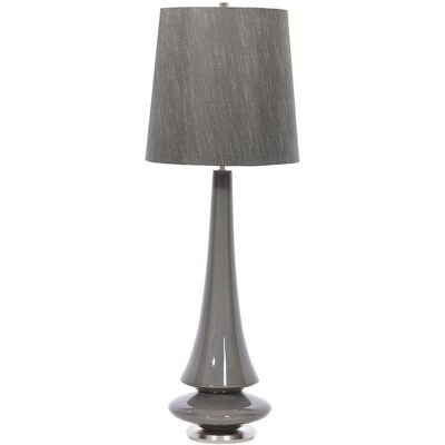 Elstead Spin Tischlampe - Grau - Tischleuchte - Modernes Design Elstead Spin Tischlampe - Grau - Tischleuchte - Modernes Design