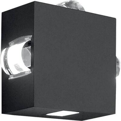 Netlighting Agner LED Outdoor Wall Light - IP54 Graphite Netlighting Agner LED Outdoor Wall Light - IP54 Graphite