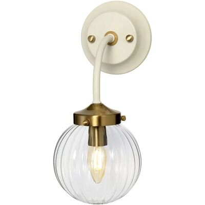 Elstead Lighting Cosmos Retro Wandleuchte - Wandlampe mit Globe-Glas Elstead Lighting Cosmos Retro Wandleuchte - Wandlampe mit Globe-Glas