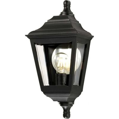 Elstead Lighting Kerry 1 Licht Außen Küste Fliesend Wandlaterne Schwarz IP44 E27 - Wandleuchte Elstead Lighting Kerry 1 Licht Außen Küste Fliesend Wandlaterne Schwarz IP44 E27 - Wandleuchte
