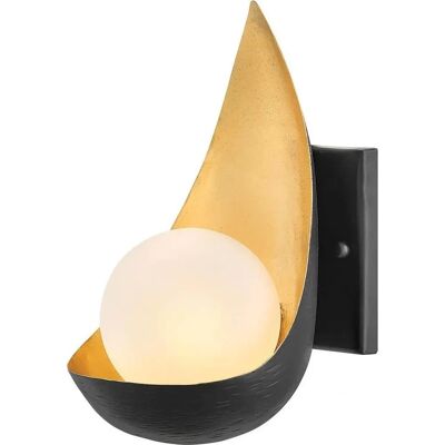 Hinkley Hinkley Quintessentiale Ren LED Wandleuchte Schwarz Gold - Wandleuchte Hinkley Hinkley Quintessentiale Ren LED Wandleuchte Schwarz Gold - Wandleuchte
