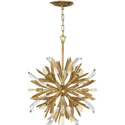 Hinkley Vida Pendant Light - Crystal Burnished Gold - 13 Bulbs Hinkley Vida Pendant Light - Crystal Burnished Gold - 13 Bulbs