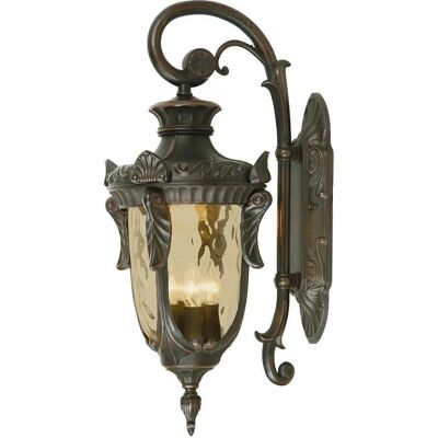 Elstead Lighting Philadelphia Alt-Bronze 3-Licht Wandleuchte - Wandleuchte Elstead Lighting Philadelphia Alt-Bronze 3-Licht Wandleuchte - Wandleuchte