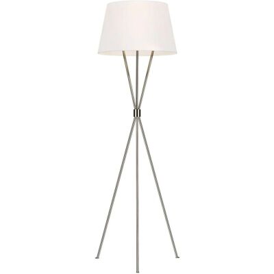 Feiss Penny Stehlampe - Stahl Leinen Weiß E27 Feiss Penny Stehlampe - Stahl Leinen Weiß E27