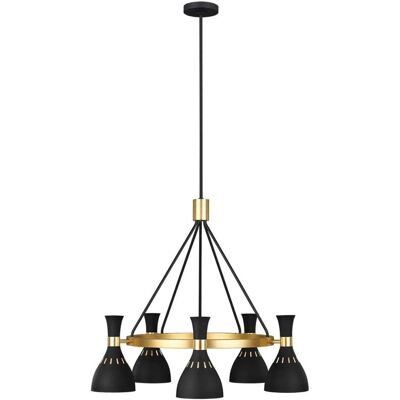 Elstead Lighting Joan 5-Licht Kronleuchter - Modernes und Traditionelles Design Elstead Lighting Joan 5-Licht Kronleuchter - Modernes und Traditionelles Design