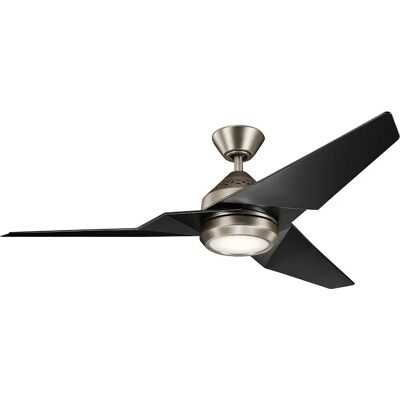 Kichler Ja 152cm Satin Noir Etain - Publicité Kichler Ja 152cm Satin Noir Etain - Publicité