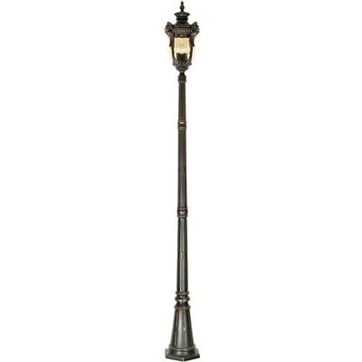 Elstead Lighting Philadelphia 3 Luci Posto Lampione Esterno Ottone Vecchio - Posto Lampione Esterno Elstead Lighting Philadelphia 3 Luci Posto Lampione Esterno Ottone Vecchio - Posto Lampione Esterno