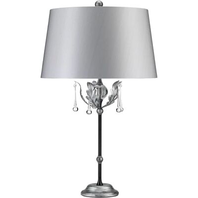 Lampe de Table Amarilli Elstead Noir / Argent - Lampe de Table Lampe de Table Amarilli Elstead Noir / Argent - Lampe de Table