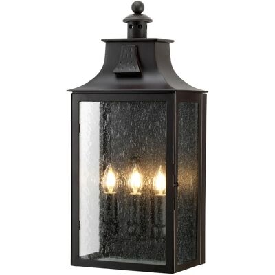 Elstead Lighting Balmoral 3 Light Außenwandlampe - Wandleuchte Elstead Lighting Balmoral 3 Light Außenwandlampe - Wandleuchte