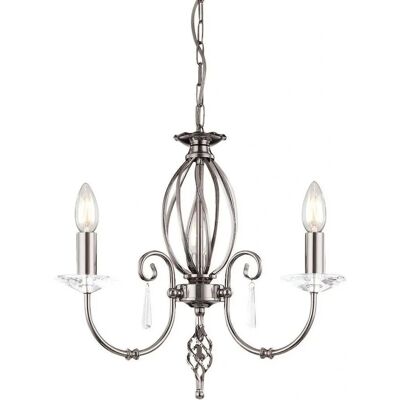 Lustre a 3 luci Aegean di Elstead Lighting - Faretto a soffitto Lustre a 3 luci Aegean di Elstead Lighting - Faretto a soffitto