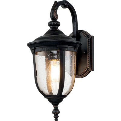 Lampa ścienna zewnętrzna Cleveland od Elstead - Patyna w kolorze brązowym - Klasyczny design Lampa ścienna zewnętrzna Cleveland od Elstead - Patyna w kolorze brązowym - Klasyczny design